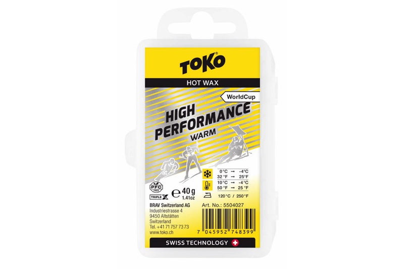 Toko High Performance Hot Wax WC -  Warm 40g