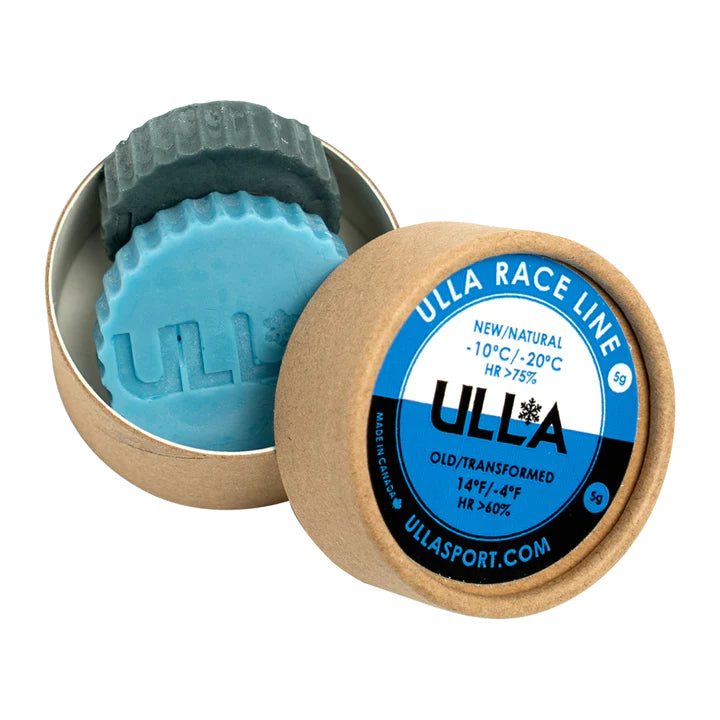 Ulla Race Non-Fluor Glide - Blue/Black (-10 to -20C) | 2 x 5g