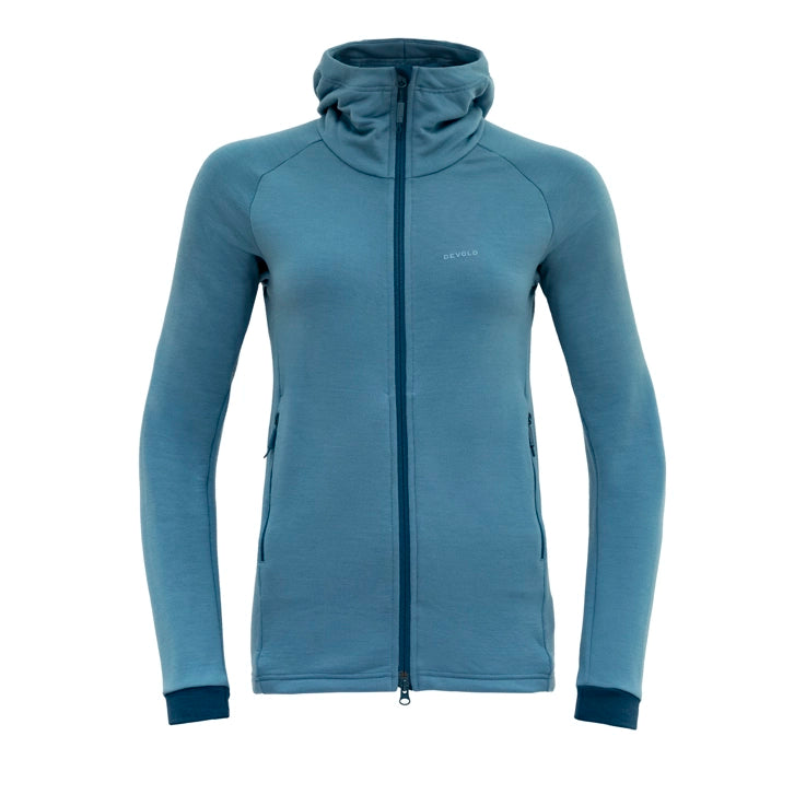 Devold Nibba Merino Jkt Hood - Womens